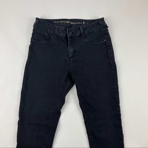4 What Its Worth Womens Jeggings Jeans Black 4 - Picture 5 of 9